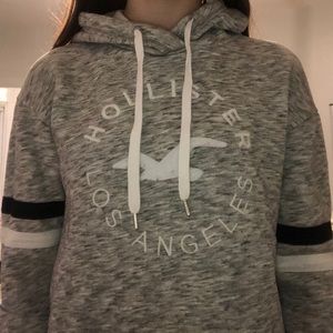 Grey Hollister Hoodie